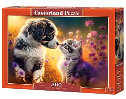 Castorland 500 Pieces Puzzle: A New Friendship