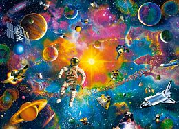 Castorland 200 Pieces Puzzle: A Man in Space