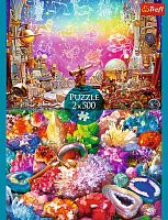 Trefl 2x500 Puzzle pieces: Space and Crystals