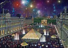 Puzzle Schmidt 1000 items: A. Chen the fireworks over the Louvre