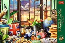 Trefl 1000 Pieces Puzzle: Tea Time. Everything is British