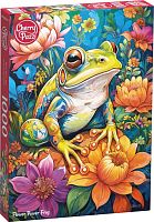 Cherry Pazzi Puzzle 1000 pieces: Flower Frog (MARKDOWN)