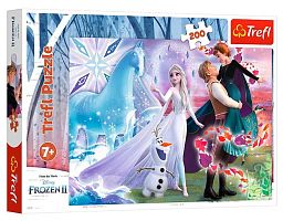 Puzzle Trefl 200 parts: Frozen2