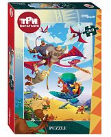 Step puzzle 260 pieces: Three heroes and the Navel of the Earth