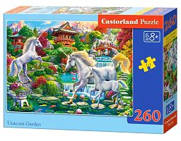 Castorland 260 Puzzle pieces: Garden of Unicorns