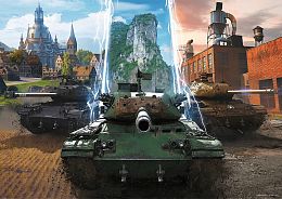 Trefl 500 Pieces Puzzle: World of Tanks. Time to act!
