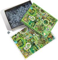 Cobble Hill 1000 Pieces Puzzle: Green