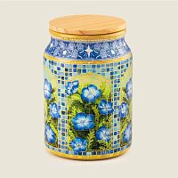 Pintoo 128-piece Jar Puzzle: Forget-me-not