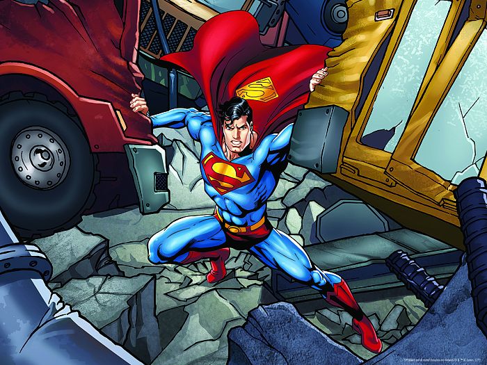 Puzzle 3D 500 Prime details: the Strength of Superman 32523