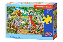 Jigsaw puzzle Castorland 60 pieces: Red riding Hood 1