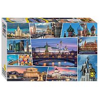 Step puzzle 1000 pieces: Moscow