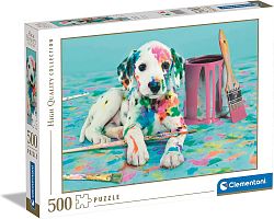 Puzzle Clementoni 500 pieces: Funny Dalmatians