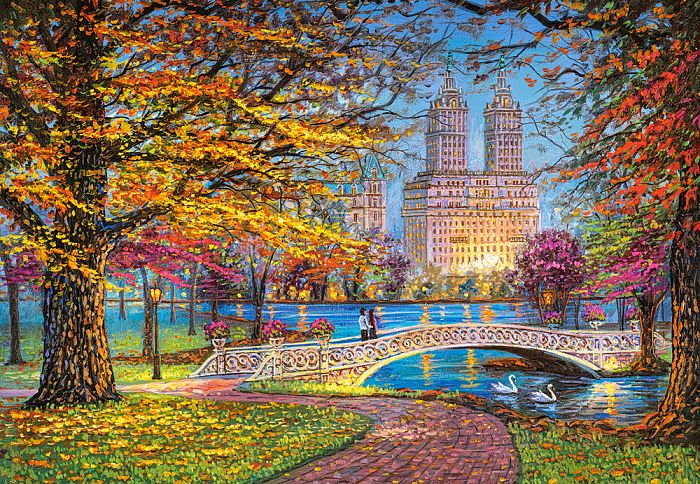 Puzzle Castorland 1500 parts: Central Park, new York C-151844
