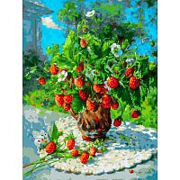 Painting by numbers Snow White: Strawberry