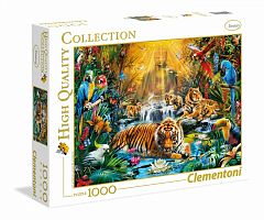 Puzzle Clementoni 1000 pieces: Tigers