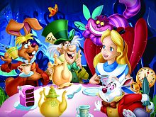 Puzzle Prime 3D 100 pieces: Alice in Wonderland
