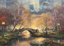 Puzzle Schmidt 1000 pieces fluorescent: Central Park in the fall