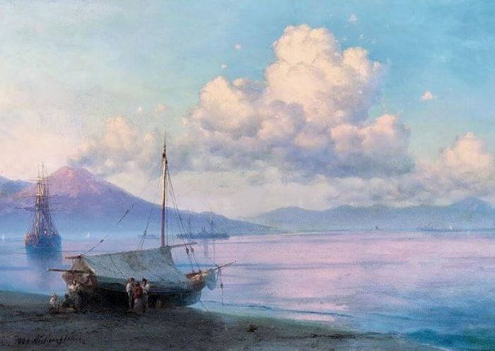 Puzzle 2000 Stella: Aivazovsky I.K. Bay of Naples in the morning TG209202