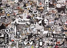 Cobble Hill puzzle 1000 pieces: Black and white