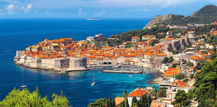 Puzzle Castorland 4000 details: Dubrovnik, Croatia С-400225