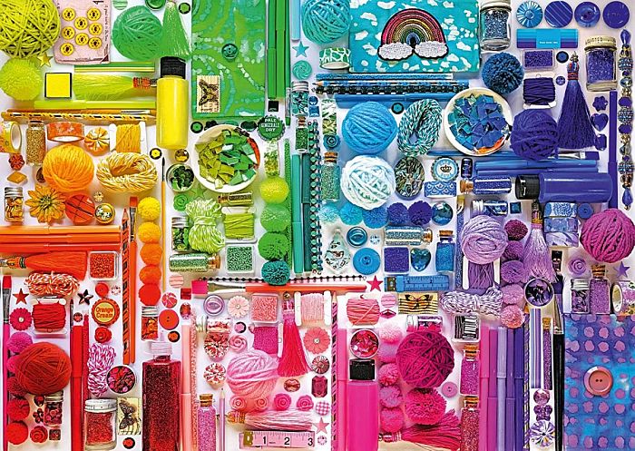 Schmidt 1000 Pieces puzzle: Colors of the Rainbow 58958