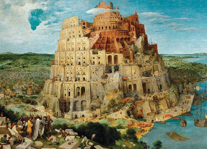 Eurographics 1000 pieces puzzle: The Tower of Babel 6000-0837