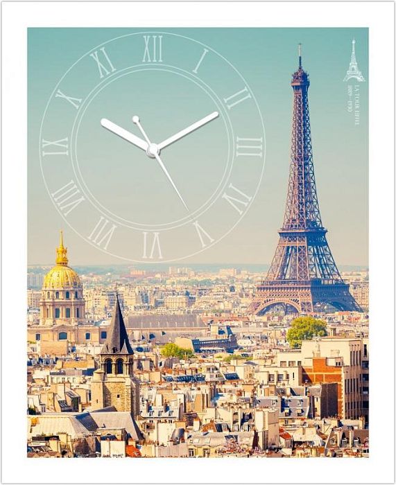 Puzzle Pintoo 500 items: Paris with love, the puzzle clock HC1010