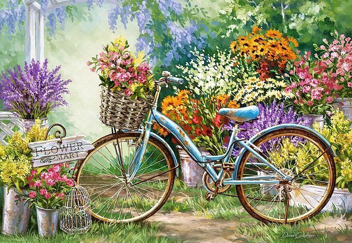 Puzzle Castorland 1000 pieces: Floral March C-103898