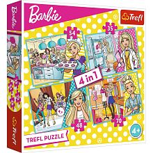 Puzzle Trefl 35#48#54#70 Details: Barbies Career