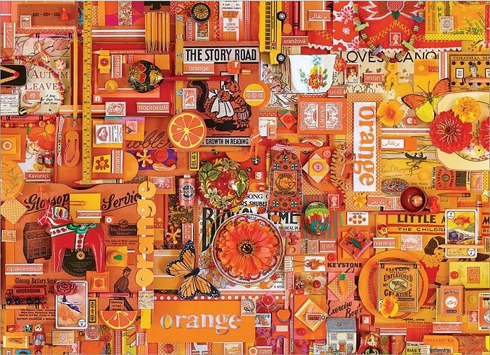 Cobble Hill puzzle 1000 pieces: Orange 51862/80147