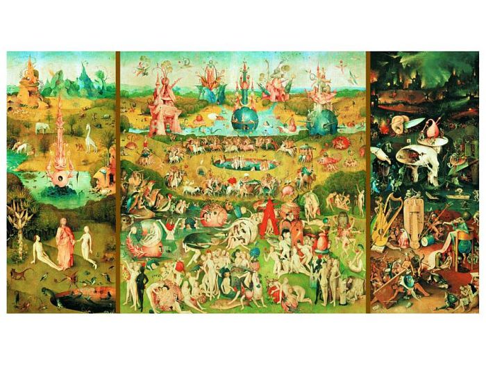 Puzzle Educa 9000 parts: the Garden of earthly pleasures 14831
