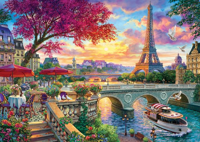 Anatolian 3000 Pieces Puzzle: Blooming Paris ANA.4919