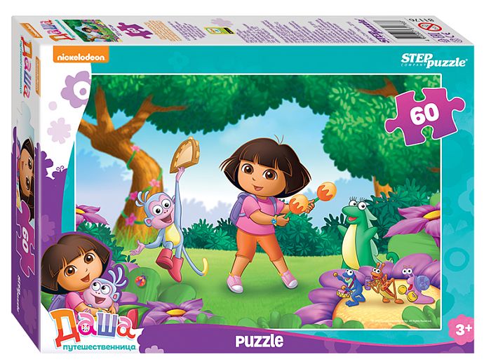 Puzzle Step 60 details: Dora the Explorer 81176