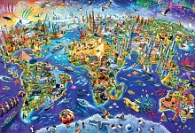 Jigsaw puzzle Eurographics 2000 details: Mad world