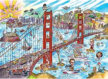 Cobble Hill 1000 pieces Puzzle: San Francisco