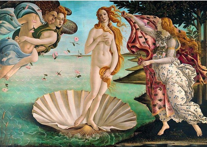 Puzzle Trefl 1000 pieces: the Birth of Venus, Botticelli TR10589