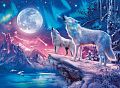 Раздел анонс: Пазл флуоресцентный Ravensburger 500 деталей: Волк в северном сиянии (RV14952)