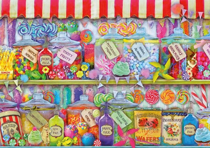 Jigsaw puzzle 1000 pieces Educa: Confectionery 16291