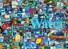 Cobble Hill puzzle 1000 pieces: Collage elements - Water