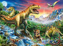 Ravensburger Puzzle 100 pieces: In dinosaurs