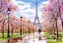 Puzzle Castorland 1000 pieces: Romantic walk in Paris