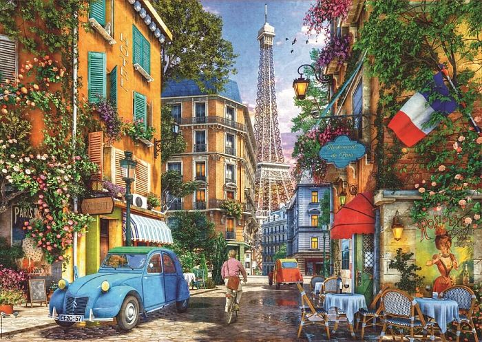 Educa 4000 puzzle details: Streets of Paris 19284