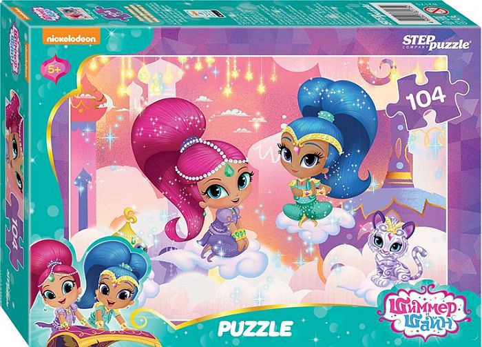 Puzzle Step 104 details: shimmer and Shine (Nickelodeon) 82175