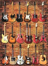 Anatolian 1000 Pieces Puzzle: Guitar Collection