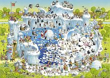 Puzzle Heye 1000 pieces: Polar zoo