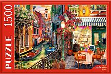 Puzzle Red Cat 1500 details: Venetian cafe