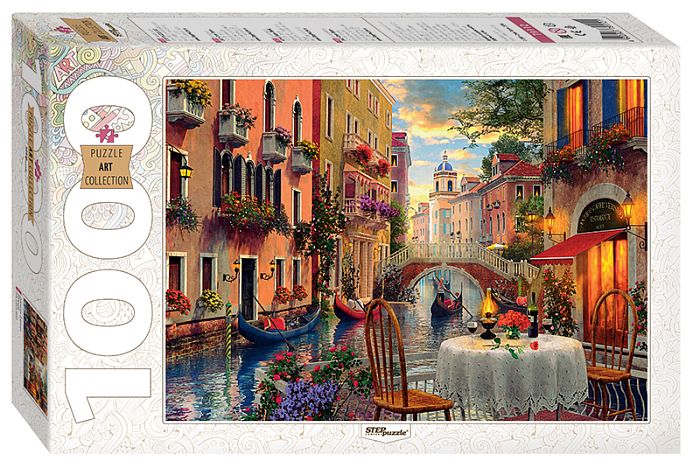 Step puzzle 1000 pieces Dominic Davison. Venice 79112