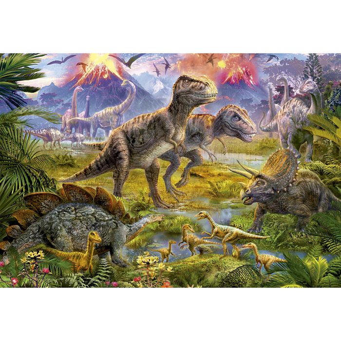 Puzzle Educa 500 details: Meet the dinosaurs 15969