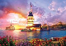 Puzzle Art Puzzle 1000 pieces: the Maiden tower