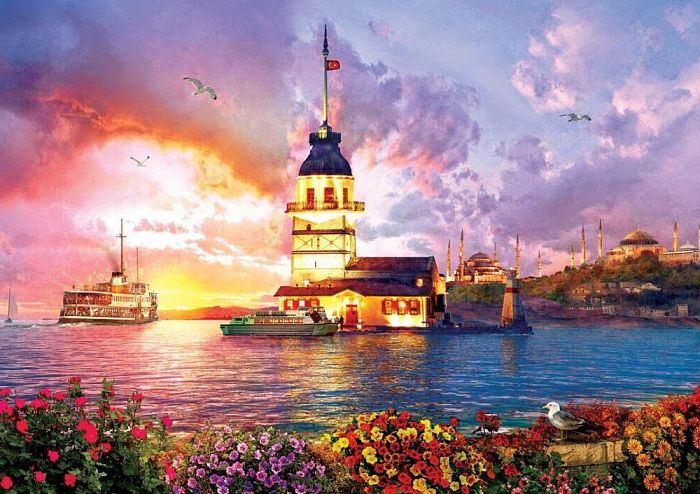Puzzle Art Puzzle 1000 pieces: the Maiden tower 5179